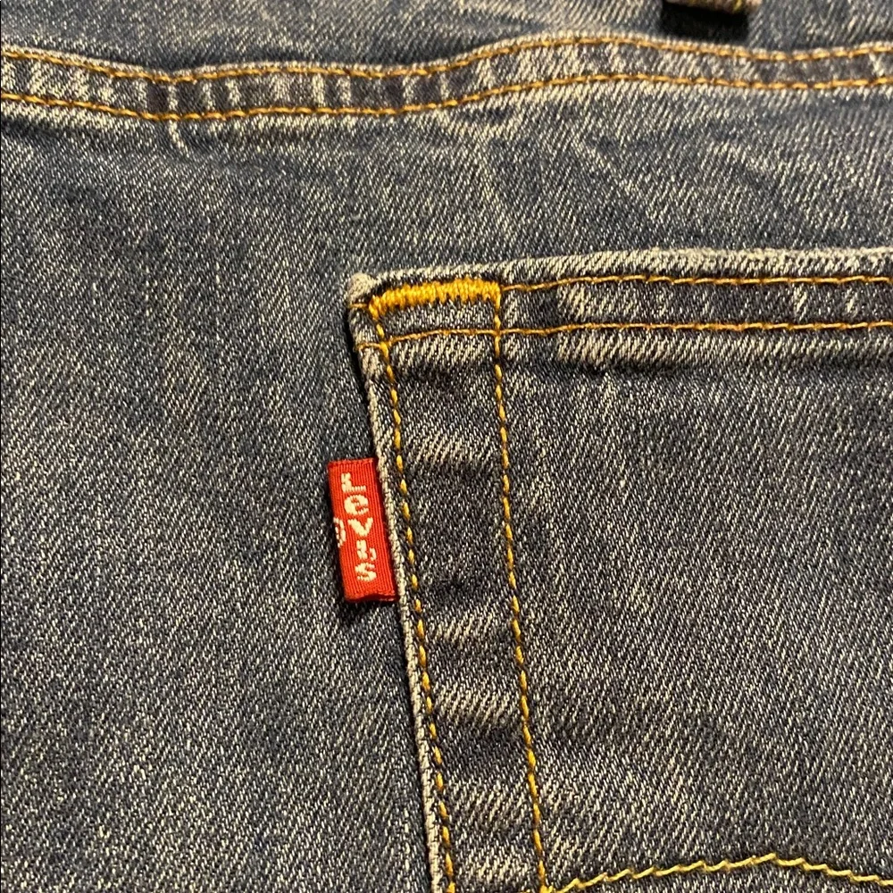 🆕NWOT👖Levi's 502 Dark Blue Relaxed Fit Jeans - Picture 7 of 9